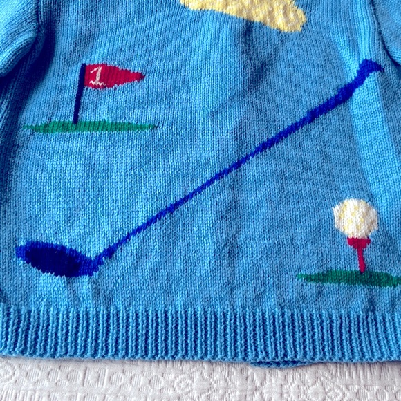 Vintage hand made knit gold cardigan size small - Picture 11 of 11